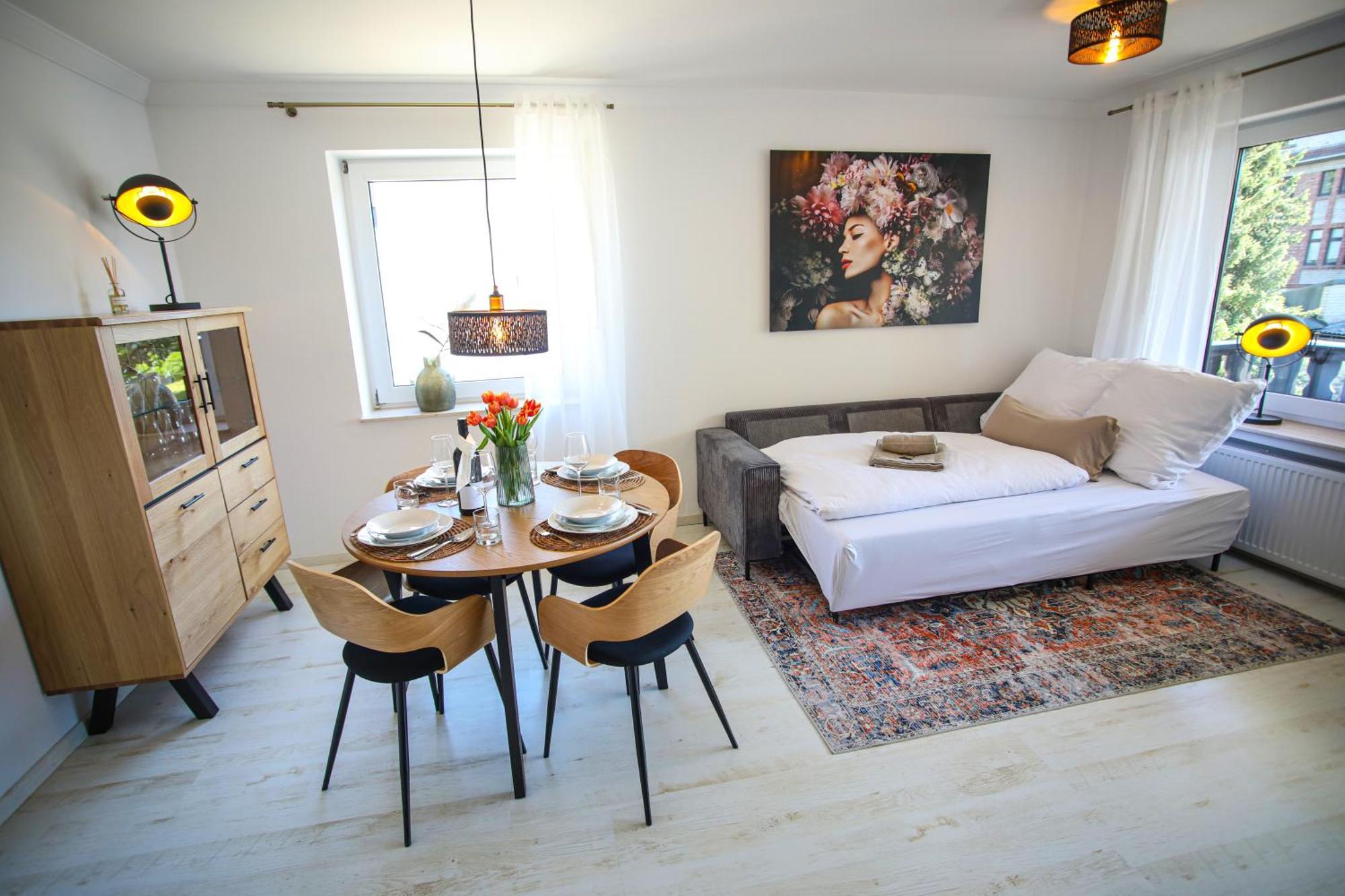 Zentral - Gemuetlich - Kueche - Balkon - Garage Διαμέρισμα Bad Lippspringe Εξωτερικό φωτογραφία